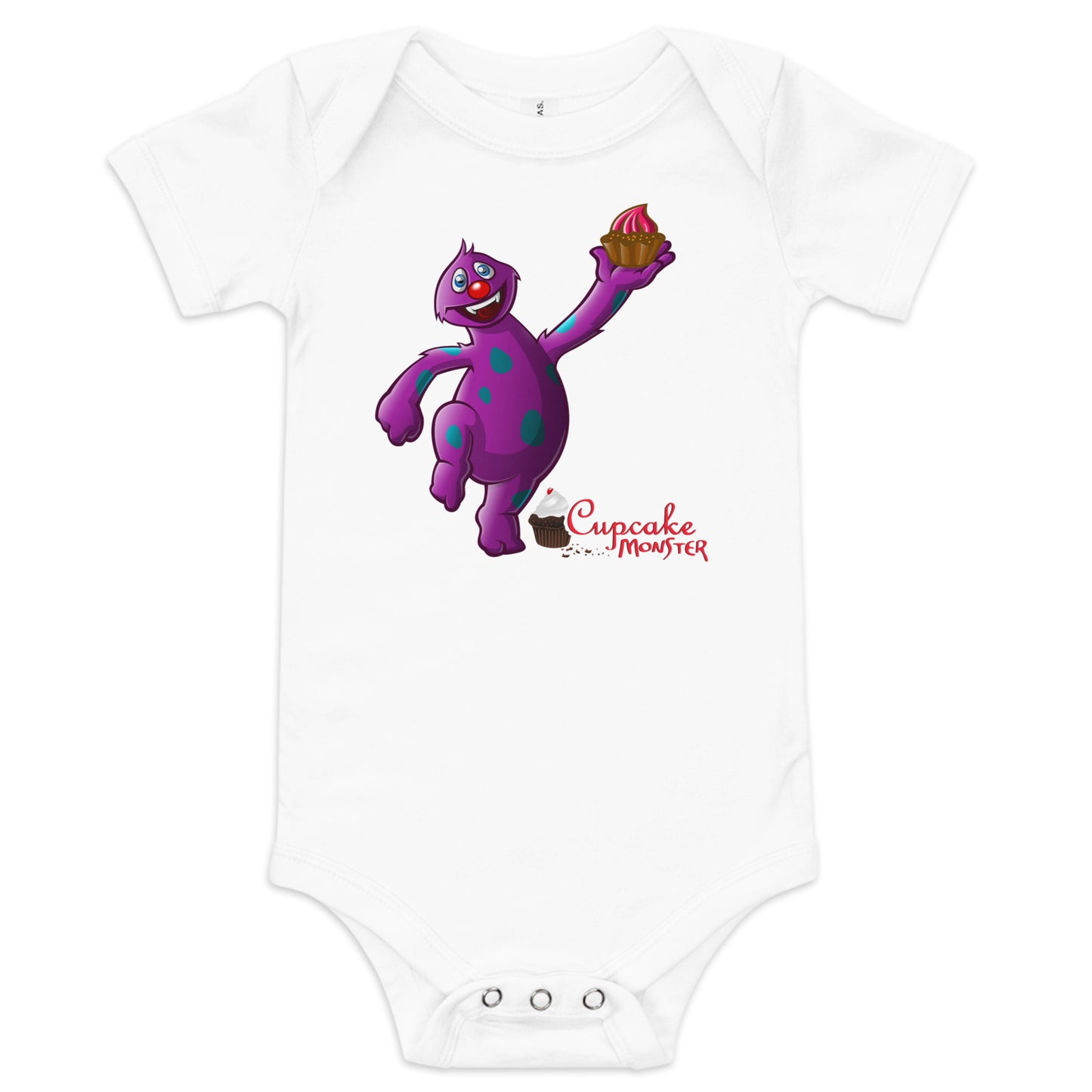 Hooray! Cupcake Baby Onesie