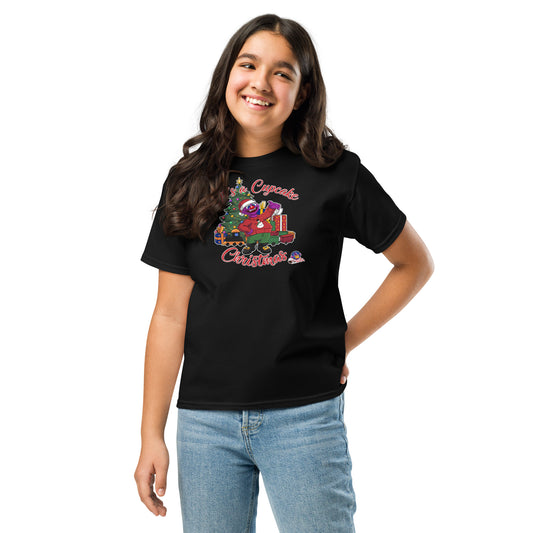 It’s a Cupcake Christmas! Kids Cupcake T-Shirt