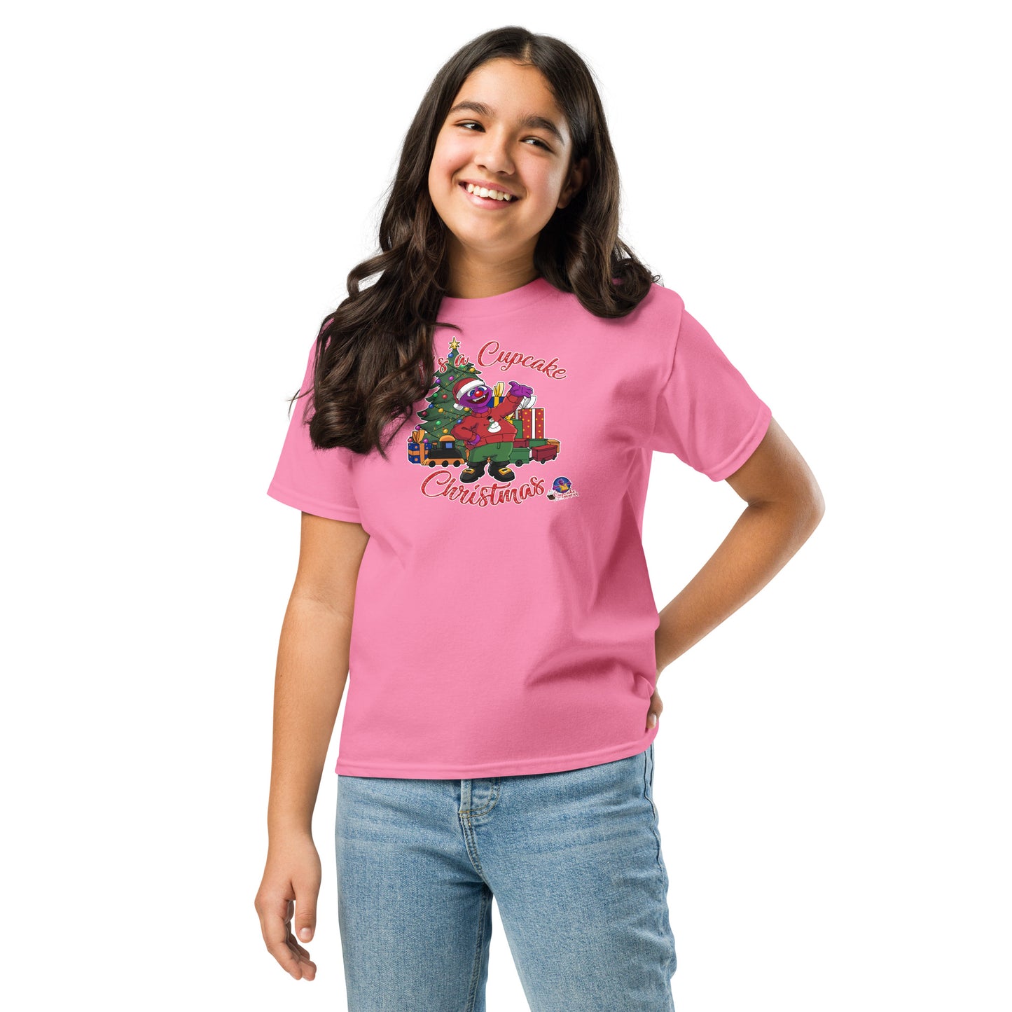 It’s a Cupcake Christmas! Kids Cupcake T-Shirt