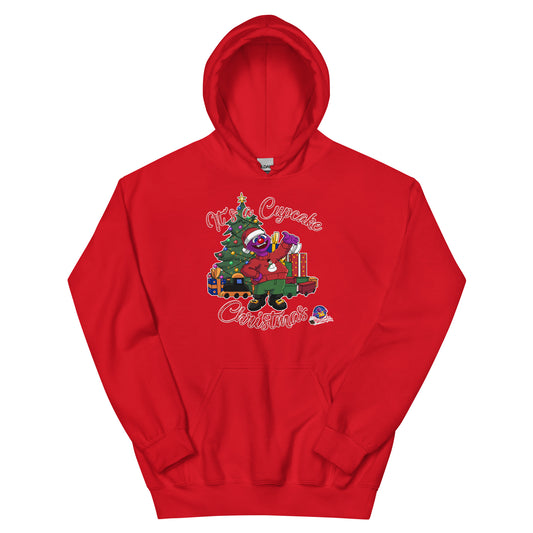 Men's "It's a Cupcake Christmas" Christmas Cupcake Hoodie