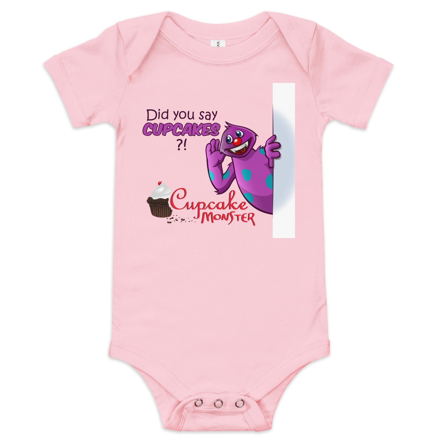 Boys Cupcake Baby Onesies