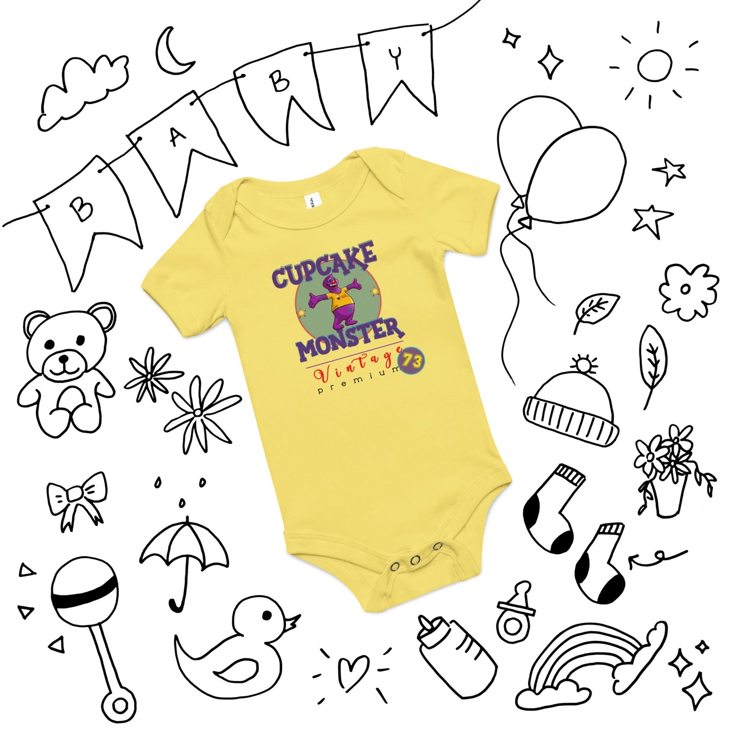 Cupcake Baby Onesies by Cupcake Monster