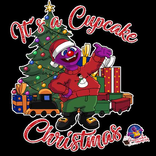 It's a Cupcake Christmas Christmas Cupcake Clothing Design