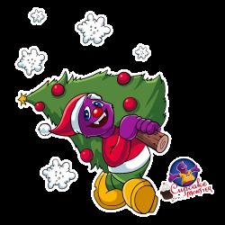Holly Jolly Christmas Cupcake Clothing Design