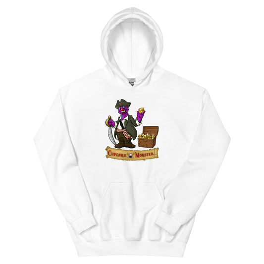 Cupcake Pirate Hoodie Pirates of Sprinkle Bay & The Golden Cupcakes for Women