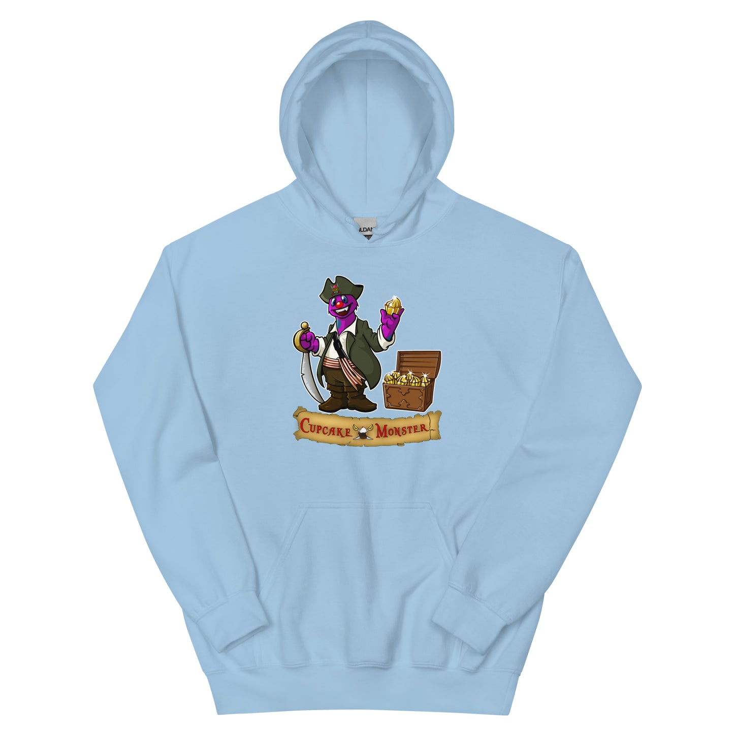 Cupcake Pirate Hoodie Pirates of Sprinkle Bay & The Golden Cupcakes for Women