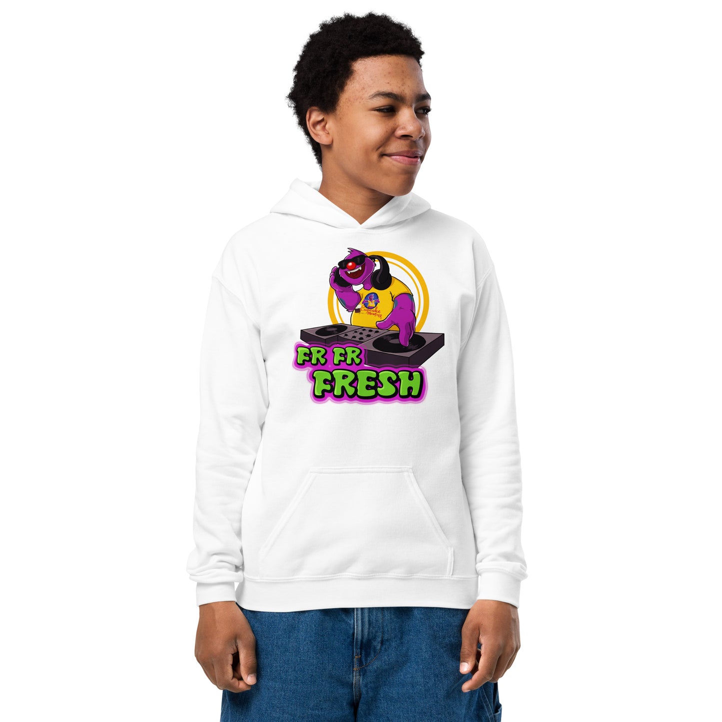 Fr Fr Fresh Kids Cupcake Hoodie