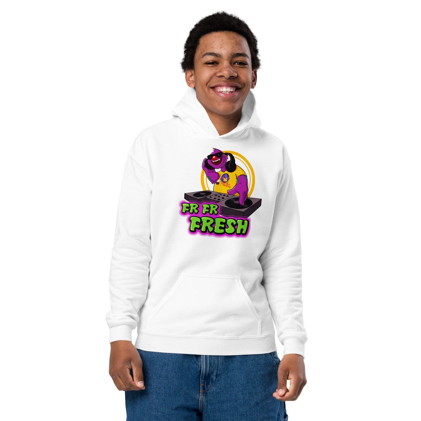 Fr Fr Fresh Kids Cupcake Hoodie