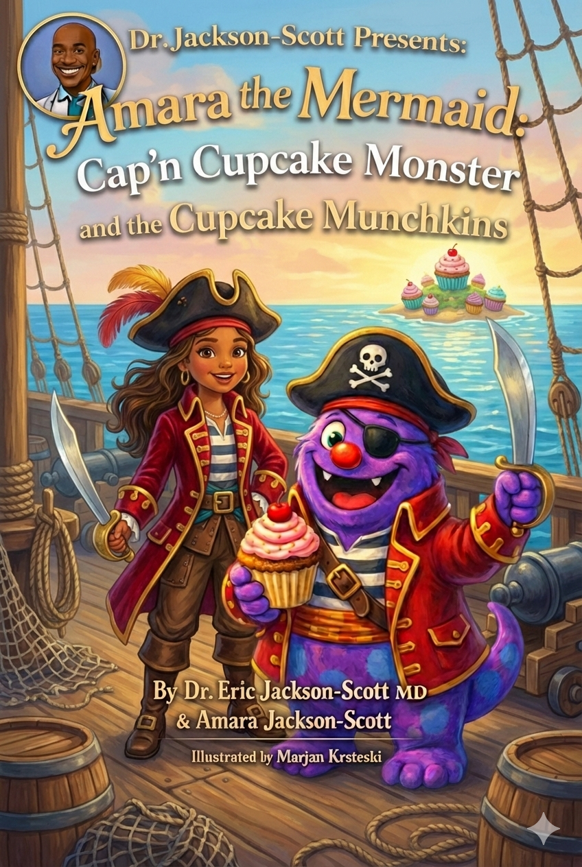 Amara the Mermaid: Capn' Cupcake Monster & The Cupcake Munchkins