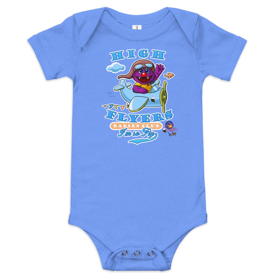 High Flyers Club Cupcake Monster Baby Onesie