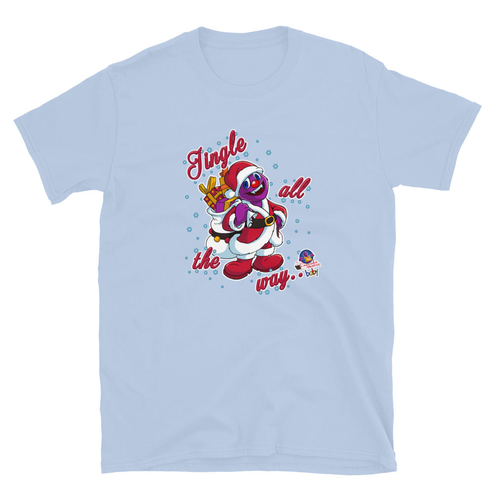 Jingle All the Way Christmas Cupcake T-Shirt for Men