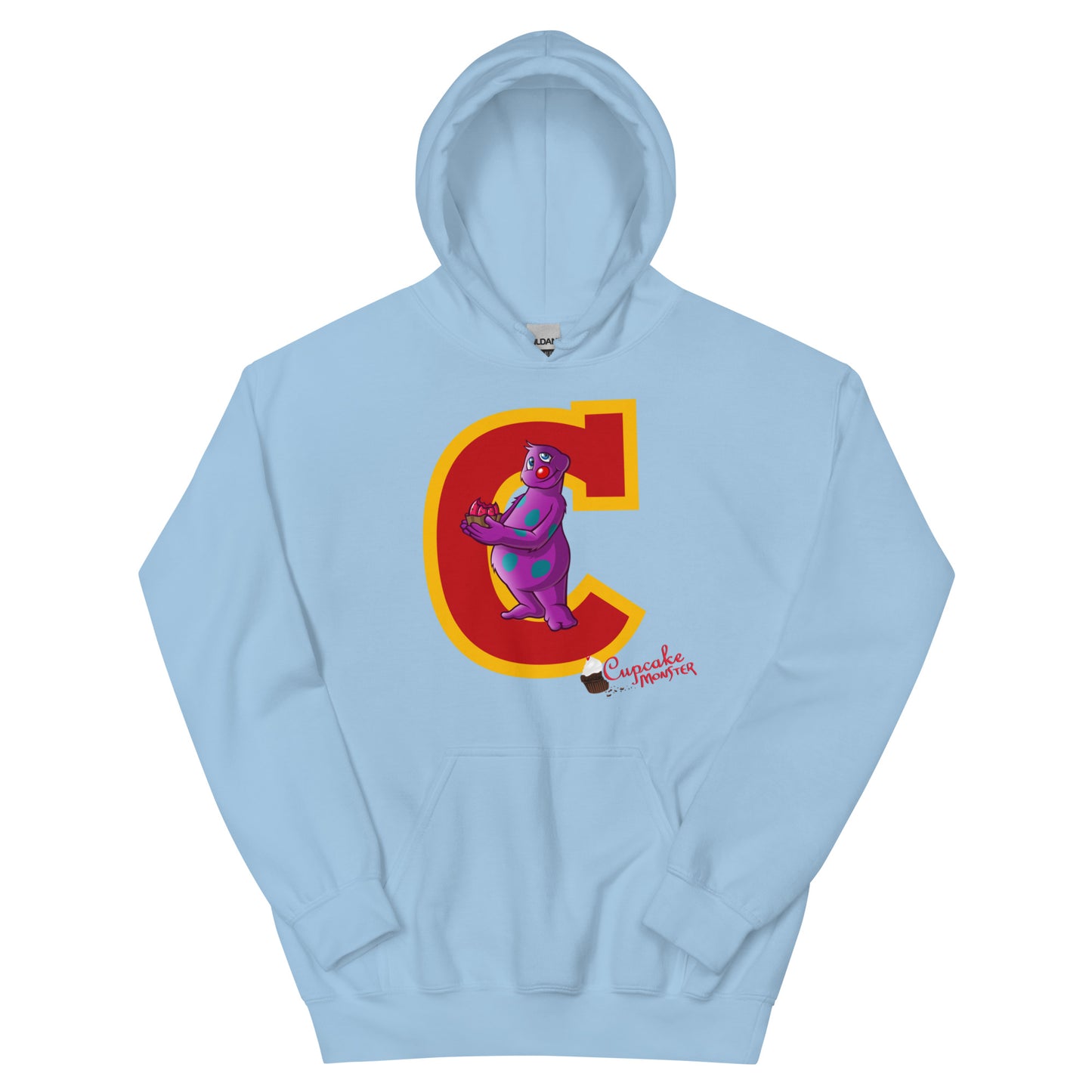 Men’s 'C' for Cupcake Monster Cupcake Hoodie