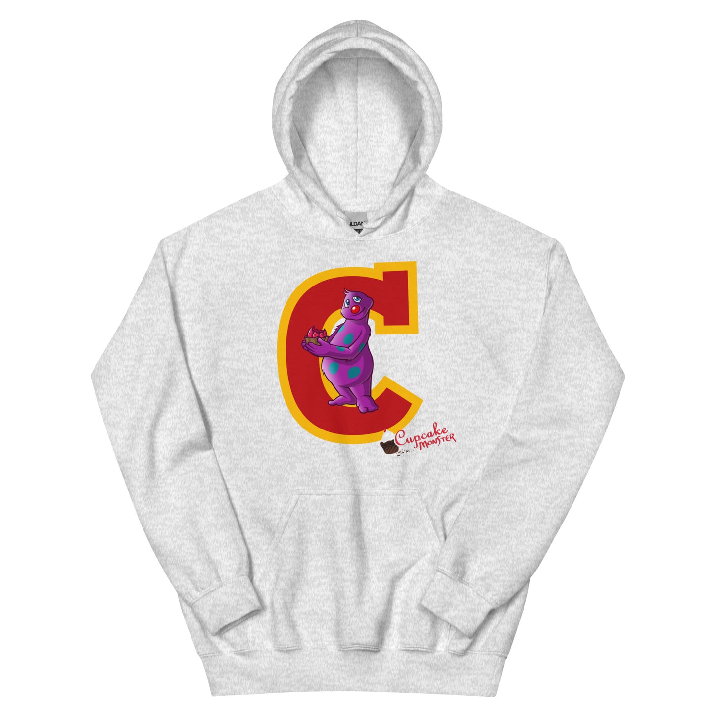Men’s 'C' for Cupcake Monster Cupcake Hoodie