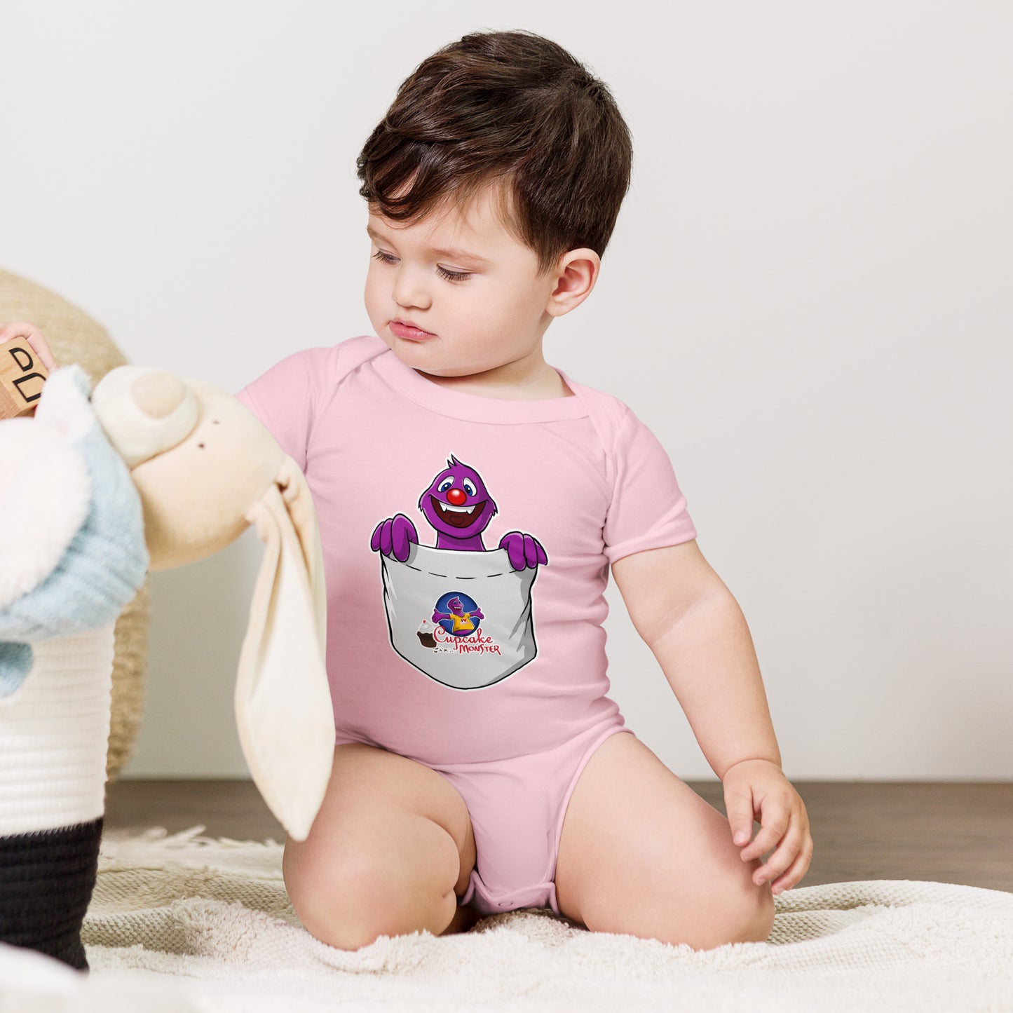Pocketful of Cupcake Love Cupcake Baby Onesie