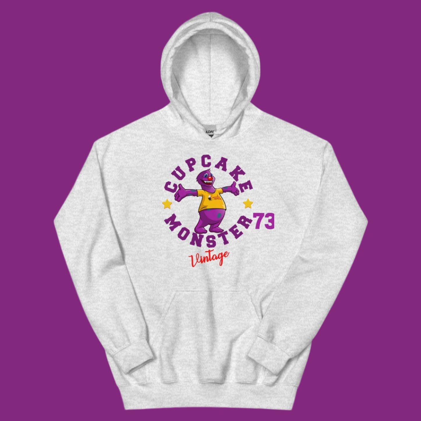 “Vintage 73” Edition Cupcake Hoodie for Women  