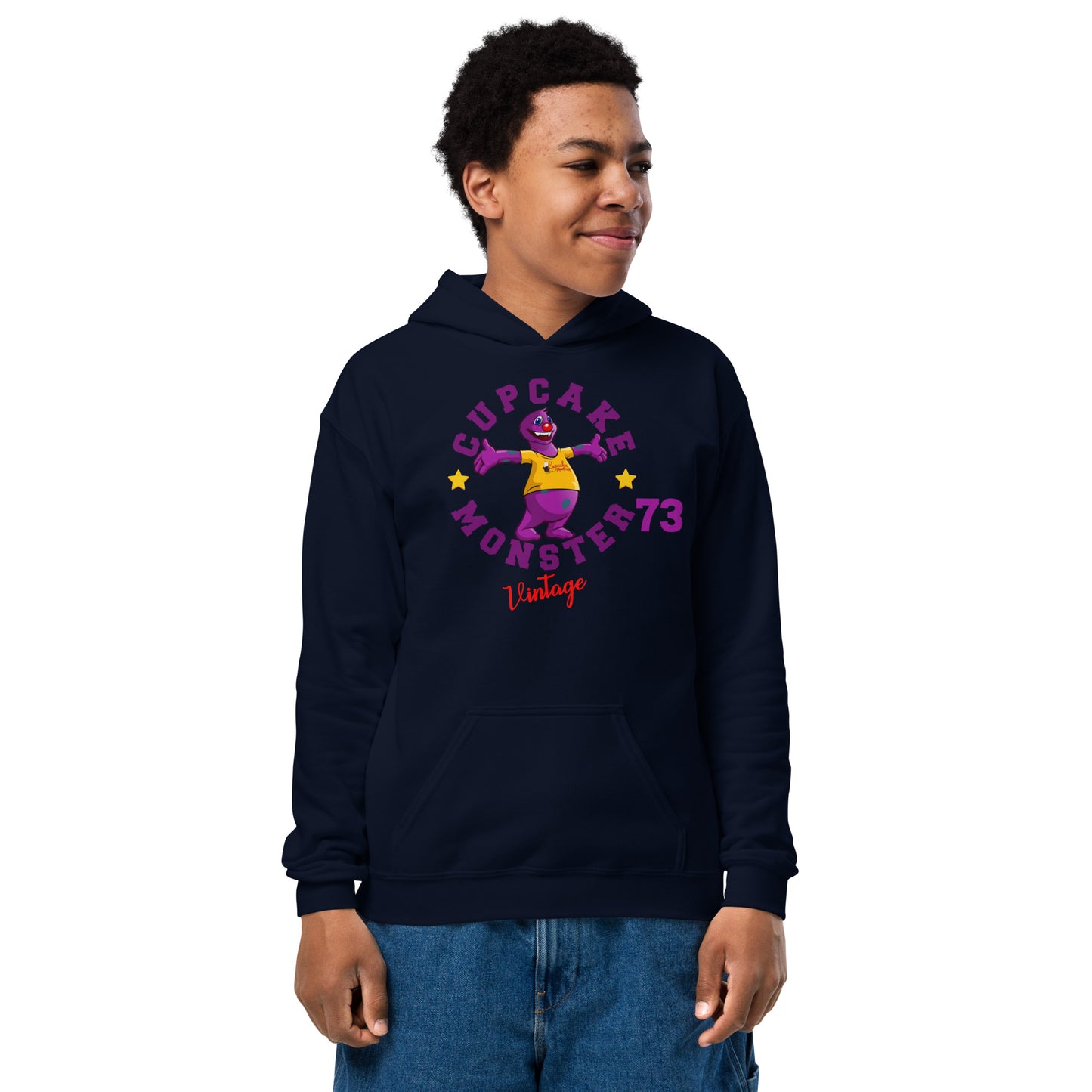 Vintage 73 Edition Youth Cupcake Hoodie