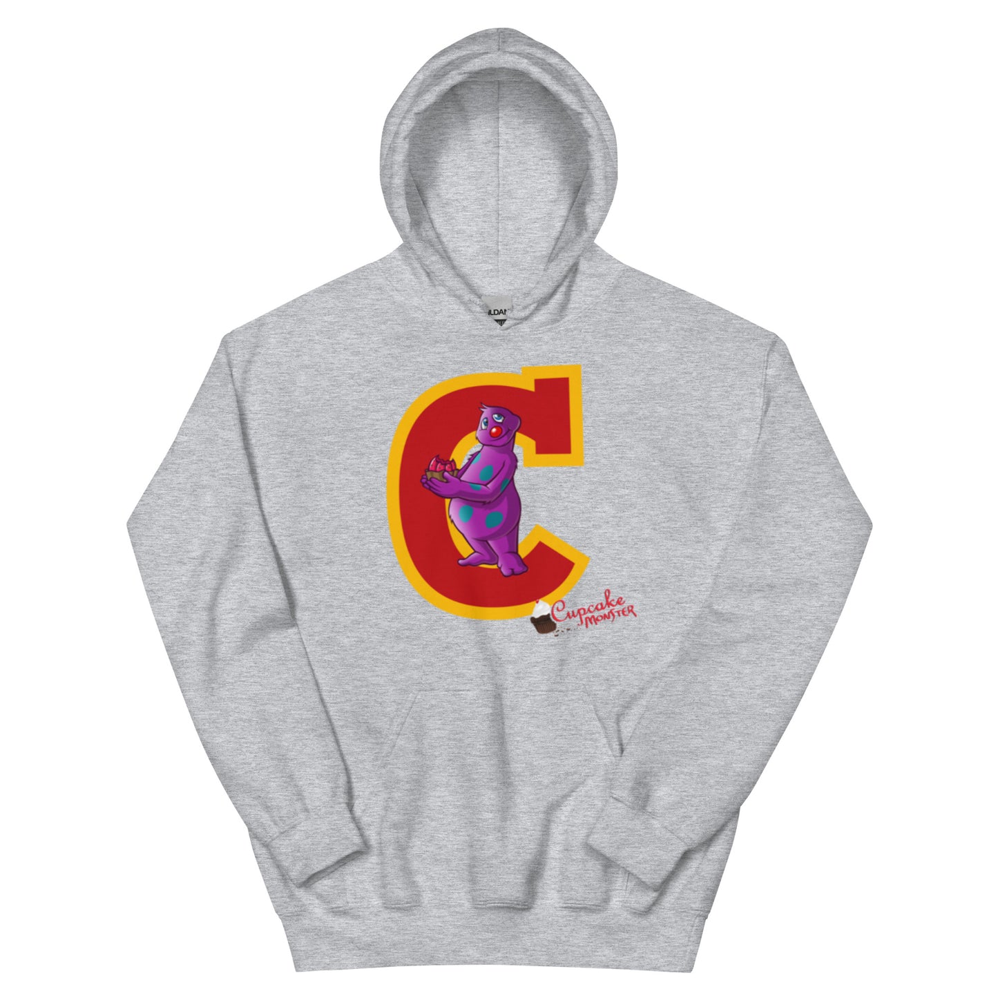 Women’s 'C' for Cupcake Monster Cupcake Hoodie  