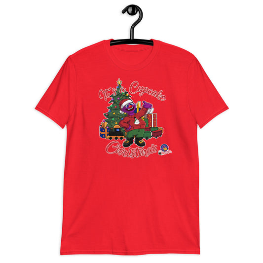 Women’s "It’s a Cupcake Christmas Cupcake T-Shirt  