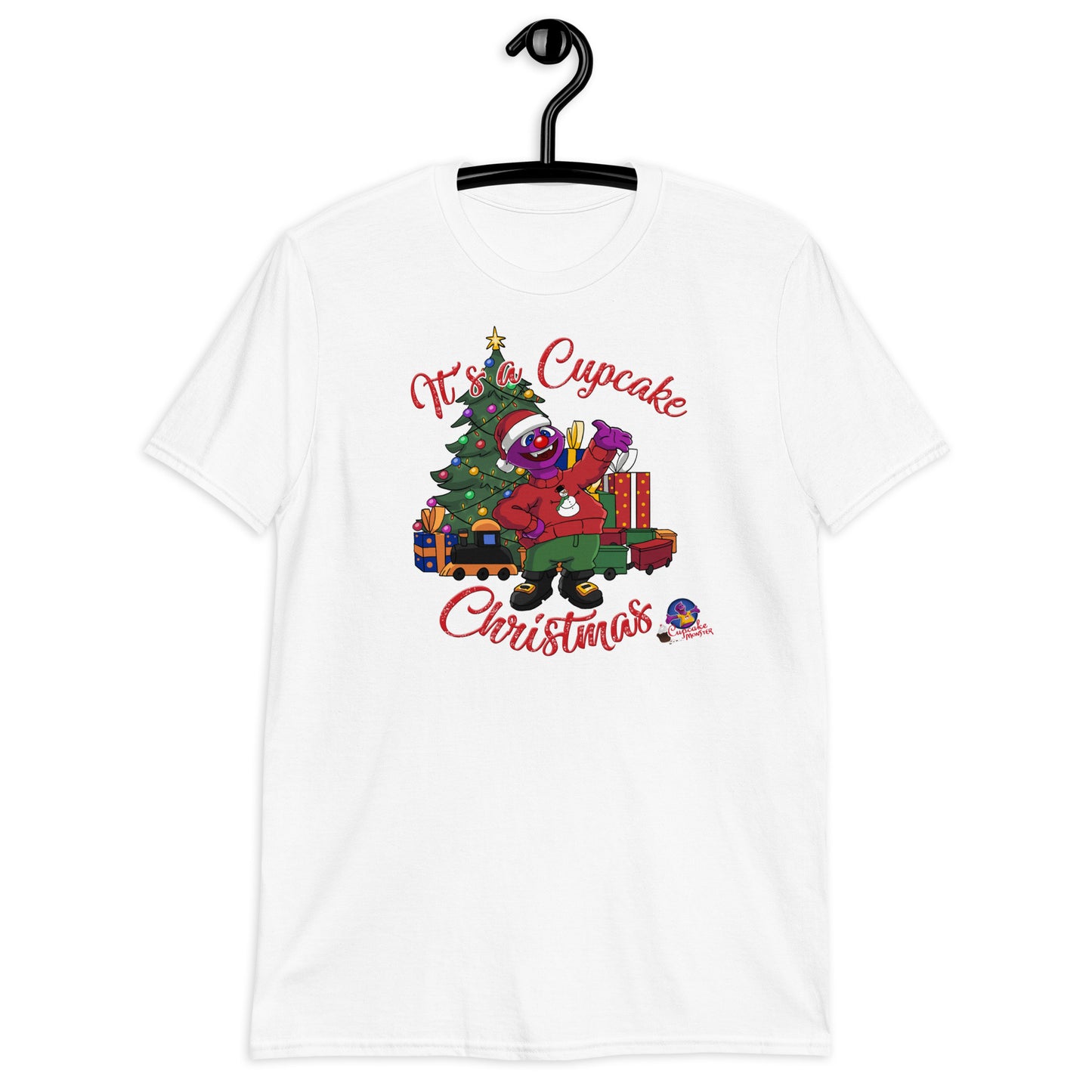 Women’s "It’s a Cupcake Christmas Cupcake T-Shirt  