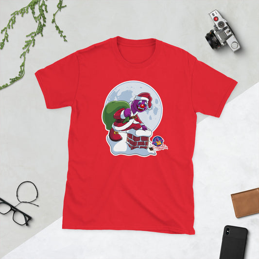 Women’s Santa Cupcake Monster Christmas Cupcake T-Shirt