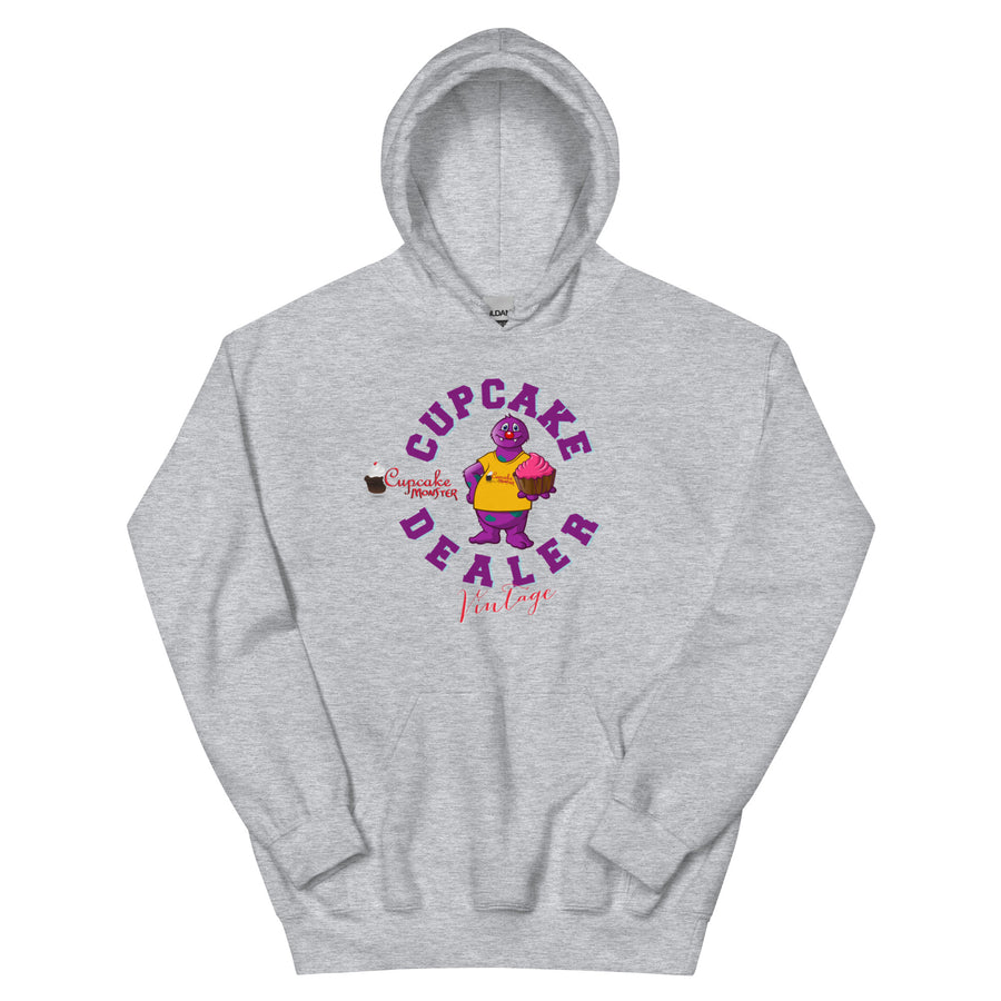 Cupcake Dealer Vintage Hoodie for Women